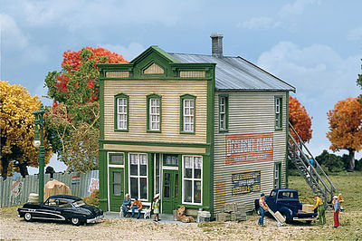 Walthers River Road Mercantile - Kit HO Scale Model Railroad Building #3650