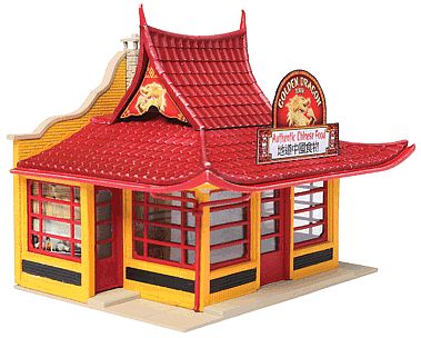Walthers Golden Dragon Chinese Take Out - Kit HO Scale Model Railroad Building #3780