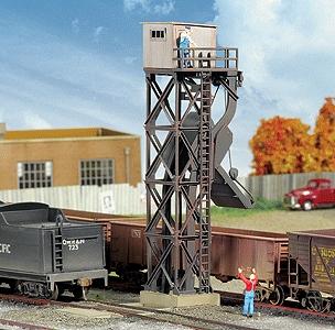 Walthers Cinder Conveyor & Ash Pit - Kit N Scale Model Railroad Building #3816