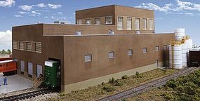 Walthers Paper Mill Superior Paper Kit HO Scale Model Railroad Building #3902 Walthers Paper Mill Superior Paper Kit HO Scale Model Railroad Building #3902