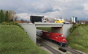 Walthers Modern Concrete Highway Overpass