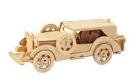 Ford V8 Model Car (11'' Long) Wooden 3D Jigsaw Puzzle #1216