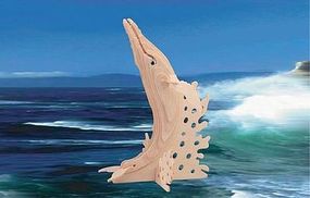 Humpback Whale (9.5'' Tall) Wooden 3D Jigsaw Puzzle #1224