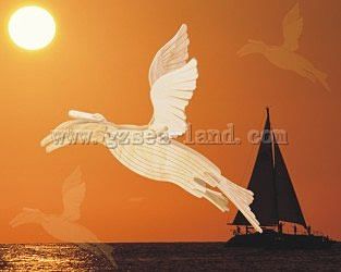 Wood-3D Artic Tern (Bird) (17 Wingspan) Wooden 3D Jigsaw Puzzle #e24