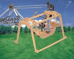 Pirate Ship Carnival Ride (8'' Long) Wooden 3D Jigsaw Puzzle #p34
