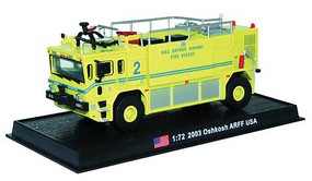 William-Tell Oshkosh Airport and Firefighting (ARFF) Truck Assembled MacArthur Airport, Long Island, New York 2003 (yellow, blue) 1/72 Scale William-Tell Oshkosh Airport and Firefighting (ARFF) Truck Assembled MacArthur Airport, Long Island, New York 2003 (yellow, blue) 1/72 Scale