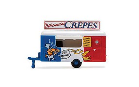 William-Tell Food Trailer Crepes N-Scale William-Tell Food Trailer Crepes N-Scale