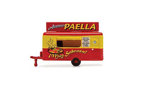 William-Tell Food Trailer Auth Paella - N-Scale