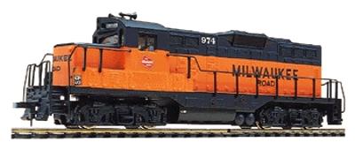 Walthers-Trainline EMD GP9M Milwaukee Road #974 Model Train Diesel Locomotive HO Scale #111