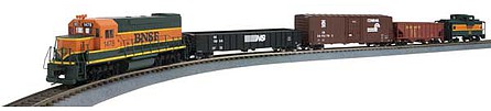 Walthers-Trainline WiFlyer Express Trainset with Sound and DCC BNSF Railway