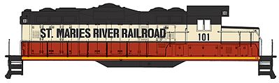 Walthers-Trainline EMD GP9M St. Maries River Railroad #101 Model Train Diesel Locomotive HO Scale #138