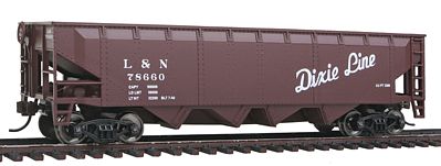 Walthers-Trainline Offset Hopper R2R Louisville & Nashville Model Train Freight Car HO Scale #1421