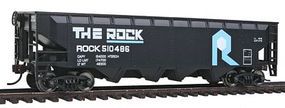 Walthers-Trainline Offset Hopper Ready to Run Rock Island Model Train Freight Car HO Scale #1423