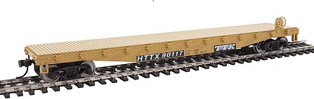 Walthers-Trainline Flatcar Ready to Run TTX Model Train Freight Car HO Scale #1463