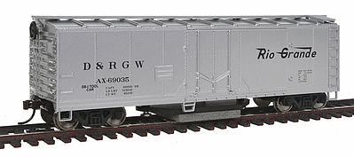 Walthers-Trainline Track Cleaning Boxcar Denver & Rio Grande Western TM Model Train Freight Car HO Scale #1482