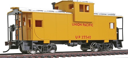 Walthers-Trainline Wide Vision Caboose Ready to Run Union Pacific(R) Model Train Freight Car HO Scale #1502