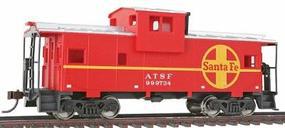 Walthers-Trainline Wide Vision Caboose R2R Atchison, Topeka & Santa Fe Model Train Freight Car HO Scale #1503