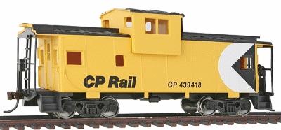 Walthers-Trainline Wide-Vision Caboose Ready to Run Canadian Pacific Model Train Freight Car HO Scale #1514