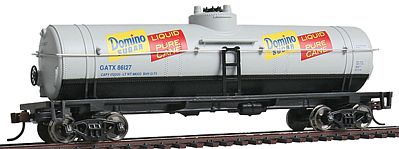 Walthers-Trainline 40 Tank Car Ready to Run Domino Sugar GATX #86127 Model Train Freight Car HO Scale #1617