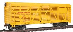 Walthers-Trainline 40' Stock Car Ready to Run Union Pacific(R) Model Train Freight Car HO Scale #1680