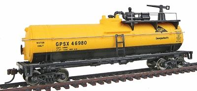 Walthers-Trainline Firefighting Car - Ready to Run Georgia-Pacific GPSX (yellow, black) - HO-Scale