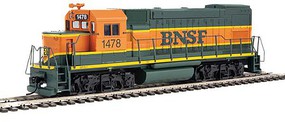 Walthers-Trainline EMD GP15-1 Standard DC BNSF Railway (green, orange, yellow)