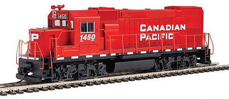 Walthers-Trainline EMD GP15-1 - Standard DC Canadian Pacific (red, white)