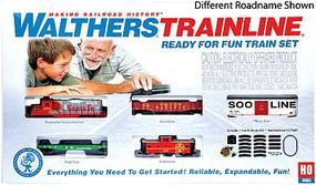 Walthers-Trainline Ready For Fun Train Set CSX Model Train Set HO Scale #871 Walthers-Trainline Ready For Fun Train Set CSX Model Train Set HO Scale #871