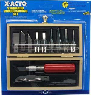 X-acto Standard Woodcarving Set (Cd)