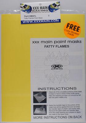 XXX-Main Paint Mask Fatty Flames