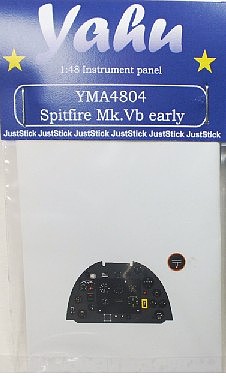 Yahu Spitfire Mk Vb Early Instrument Panel Plastic Model Aircraft Accessory 1/48 #4804