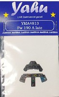 Yahu Fw190A Late Instrument Panel for HSG, EDU Plastic Model Aircraft Accessory 1/48 #4813 Yahu Fw190A Late Instrument Panel for HSG, EDU Plastic Model Aircraft Accessory 1/48 #4813