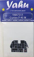 Yahu Curtiss P40M Instrument Panel for ACY Plastic Model Aircraft Accessory 1/72 Scale #7215 Yahu Curtiss P40M Instrument Panel for ACY Plastic Model Aircraft Accessory 1/72 Scale #7215