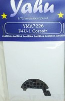 F4U1 Corsair Instrument Panel for RVL Plastic Model Aircraft Accessory 1/72 Scale #7226