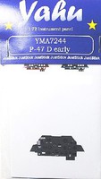 Yahu P47D Early Instrument Panel for TAM, HSG Plastic Model Aircraft Accessory 1/72 #7244 Yahu P47D Early Instrument Panel for TAM, HSG Plastic Model Aircraft Accessory 1/72 #7244