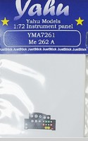 Yahu Me262 Instrument Panel Plastic Model Aircraft Accessory 1/72 #7261 Yahu Me262 Instrument Panel Plastic Model Aircraft Accessory 1/72 #7261