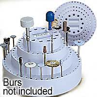 Zona Rotating Bur Holder - Holds All Shank Size Hobby and Model Power Cutting Accessory #37860