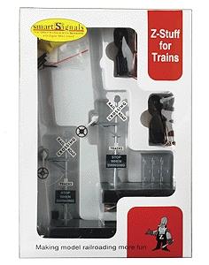 Z-Stuff Wig Wag Signal Set O Scale Model Railroad Trackside Accessory #1030s