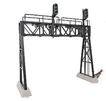 Z-Stuff 2-Track Signal Bridge w/2 3-Color Signal Heads O Scale Model Railroad Trackside #1090502 Z-Stuff 2-Track Signal Bridge w/2 3-Color Signal Heads O Scale Model Railroad Trackside #1090502