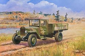 Zvezda ZIS-5 Soviet Light Truck Plastic Model Military Truck Kit 1/35 Scale #3529