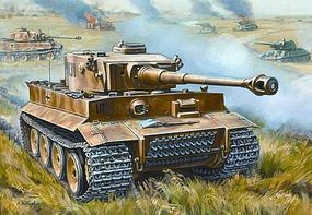 Zvezda German Tiger I Early Heavy Tank (Snap) Plastic Model Tank Kit 1/72 Scale #5002 Zvezda German Tiger I Early Heavy Tank (Snap) Plastic Model Tank Kit 1/72 Scale #5002