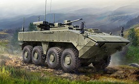 Zvezda Russian BMP Bumerang 8x8 AP Carrier Plastic Model Military Vehicle Kit 1/72 Scale #5040