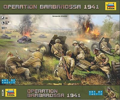 Zvezda WWII Barbarossa 1941 Warfare Board Game