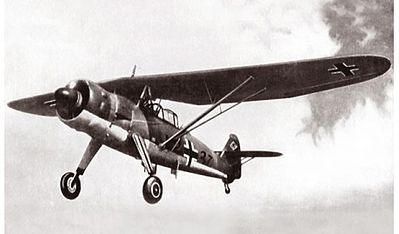Zvezda Henschel HS-126 German Recon Plane WWII Plastic Model Airplane Kit 1/144 Scale #6184