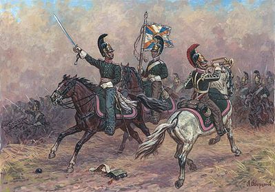 Zvezda 1/72 scale Russian Dragoons guerres napoléoniennes 