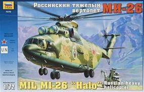 Zvezda Mil Mi26 Russian Heavy Helicopter Plastic Model Helicopter Kit 1/72 Scale #7270
