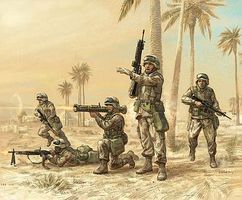Zvezda Modern US Infantry (5) Plastic Model Military Figure 1/72 Scale #7407 Zvezda Modern US Infantry (5) Plastic Model Military Figure 1/72 Scale #7407