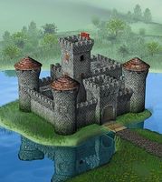 Zvezda Medieval Stone Castle w/Center Tower Plastic Model Military Diorama 1/72 Scale #8512 Zvezda Medieval Stone Castle w/Center Tower Plastic Model Military Diorama 1/72 Scale #8512