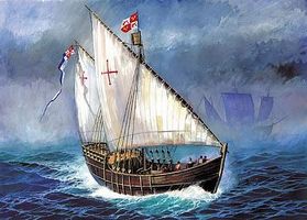 Zvezda Nina Sailing Ship 1/100 Scale Plastic Model Sailing Ship #9005 Zvezda Nina Sailing Ship 1/100 Scale Plastic Model Sailing Ship #9005