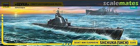 Zvezda WWII Russian Shchuka Class Submarine Plastic Model Military Ship Kit 1/144 Scale #9041